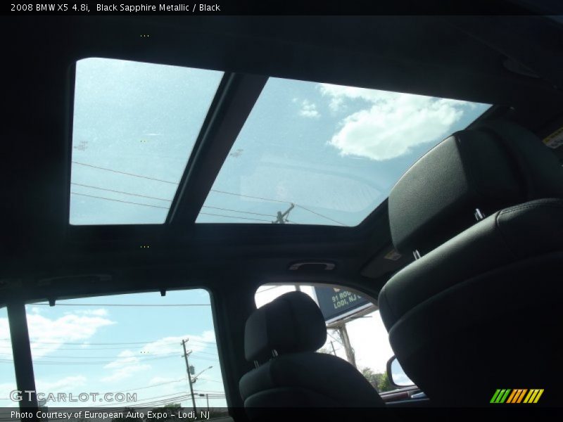 Black Sapphire Metallic / Black 2008 BMW X5 4.8i