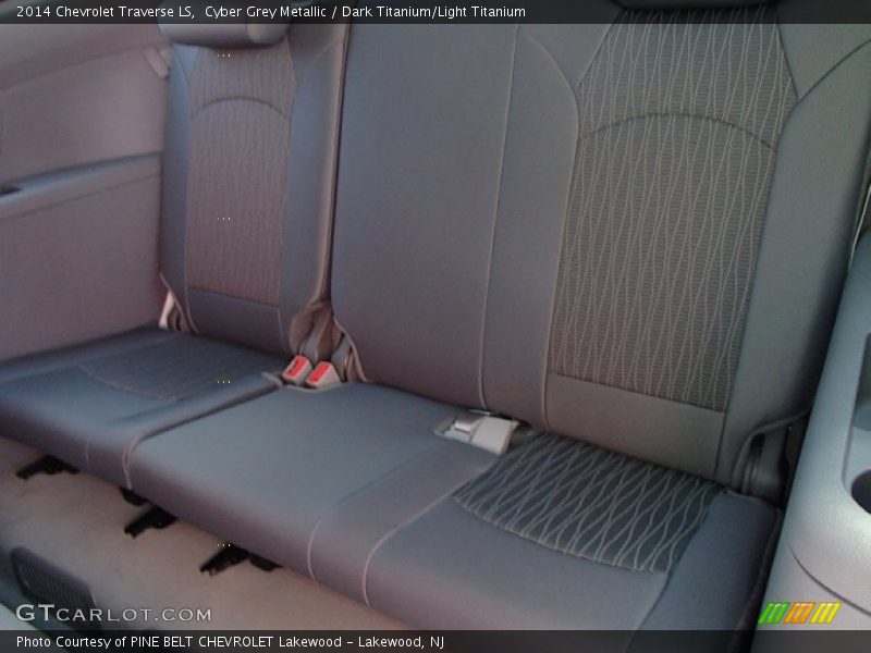Cyber Grey Metallic / Dark Titanium/Light Titanium 2014 Chevrolet Traverse LS
