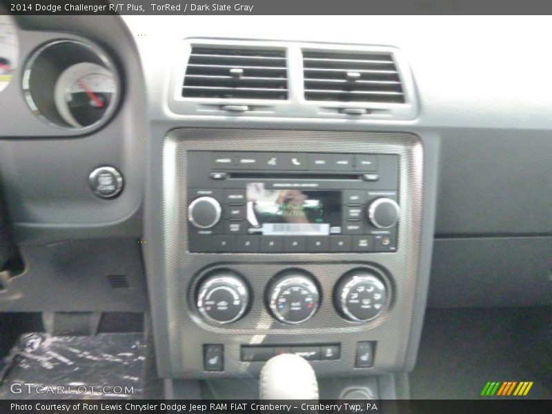 TorRed / Dark Slate Gray 2014 Dodge Challenger R/T Plus