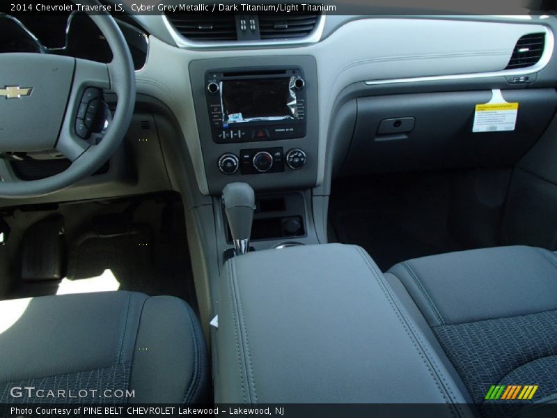 Cyber Grey Metallic / Dark Titanium/Light Titanium 2014 Chevrolet Traverse LS