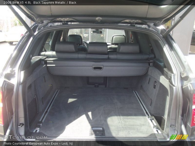 Black Sapphire Metallic / Black 2008 BMW X5 4.8i