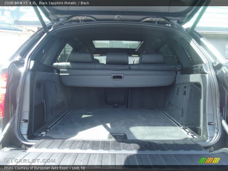 Black Sapphire Metallic / Black 2008 BMW X5 4.8i