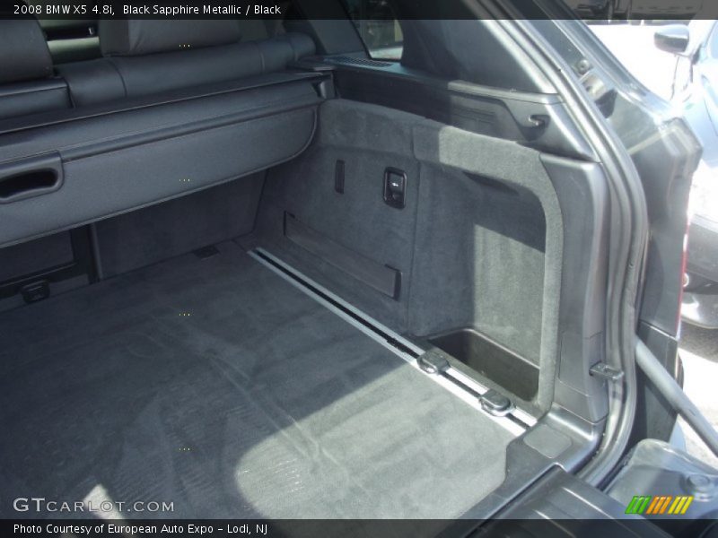 Black Sapphire Metallic / Black 2008 BMW X5 4.8i