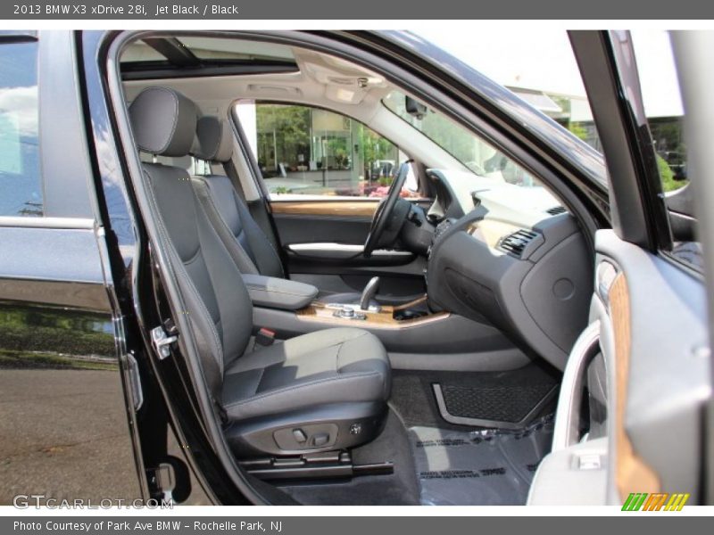 Jet Black / Black 2013 BMW X3 xDrive 28i