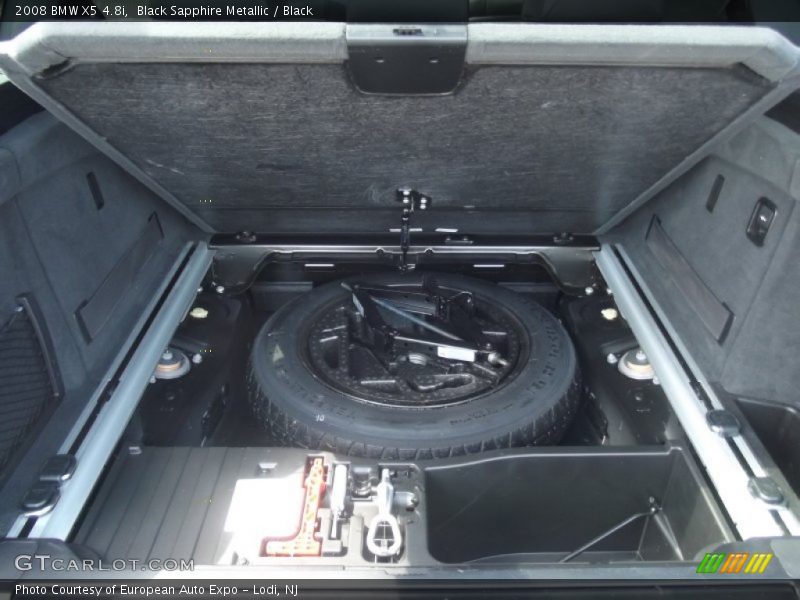 Black Sapphire Metallic / Black 2008 BMW X5 4.8i