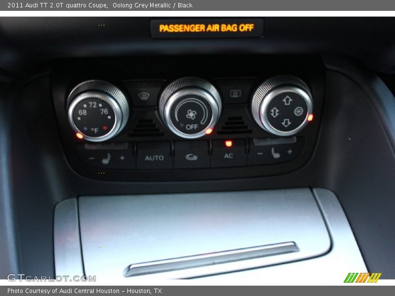 Oolong Grey Metallic / Black 2011 Audi TT 2.0T quattro Coupe