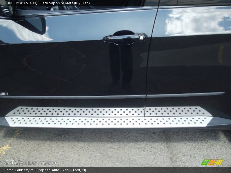 Black Sapphire Metallic / Black 2008 BMW X5 4.8i