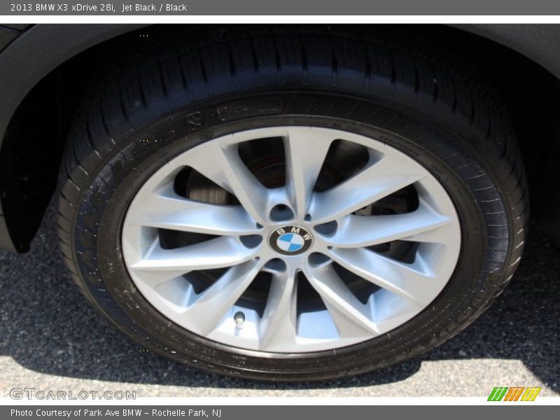 Jet Black / Black 2013 BMW X3 xDrive 28i