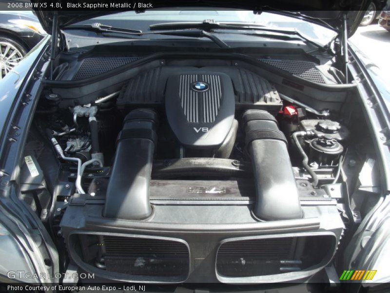 Black Sapphire Metallic / Black 2008 BMW X5 4.8i