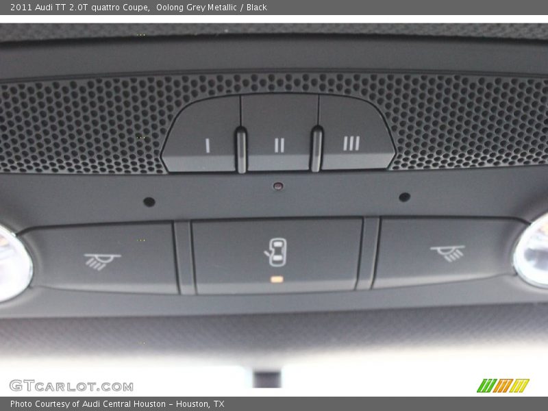 Oolong Grey Metallic / Black 2011 Audi TT 2.0T quattro Coupe