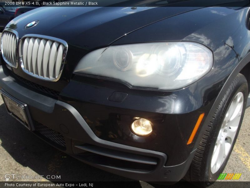 Black Sapphire Metallic / Black 2008 BMW X5 4.8i