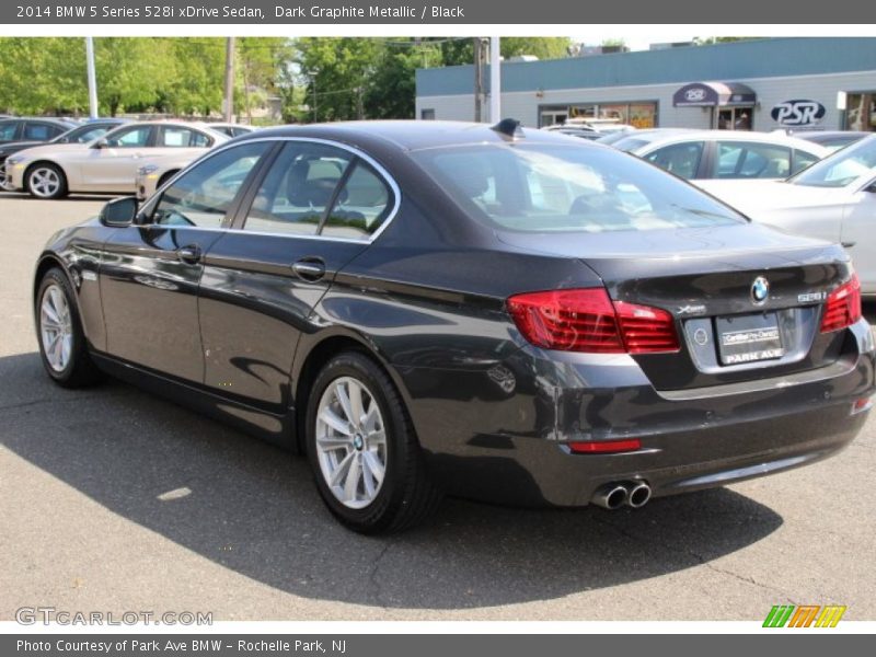Dark Graphite Metallic / Black 2014 BMW 5 Series 528i xDrive Sedan