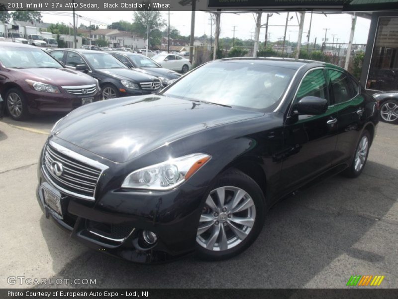 Black Obsidian / Wheat 2011 Infiniti M 37x AWD Sedan