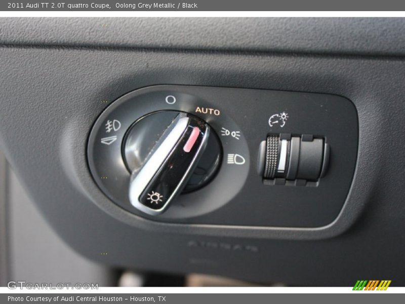 Oolong Grey Metallic / Black 2011 Audi TT 2.0T quattro Coupe