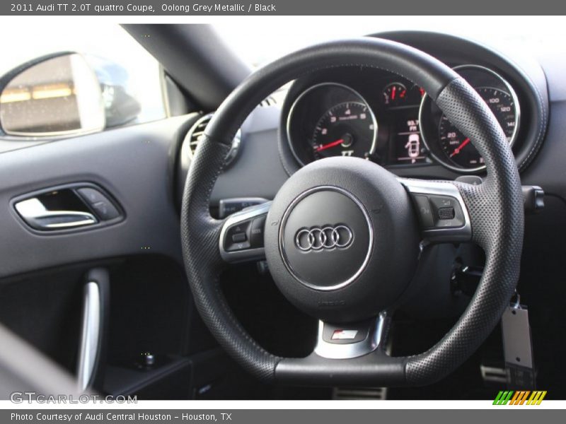 Oolong Grey Metallic / Black 2011 Audi TT 2.0T quattro Coupe