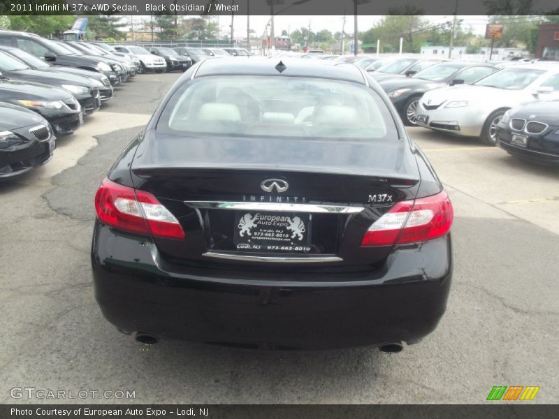 Black Obsidian / Wheat 2011 Infiniti M 37x AWD Sedan