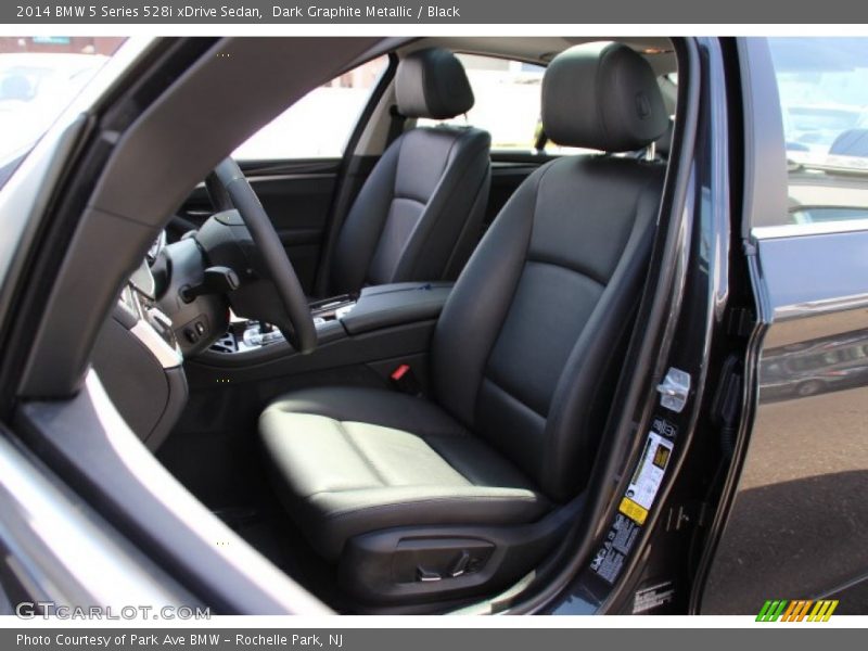 Dark Graphite Metallic / Black 2014 BMW 5 Series 528i xDrive Sedan