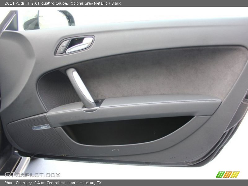 Oolong Grey Metallic / Black 2011 Audi TT 2.0T quattro Coupe