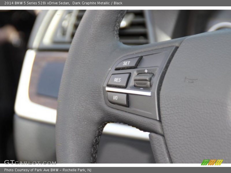 Dark Graphite Metallic / Black 2014 BMW 5 Series 528i xDrive Sedan