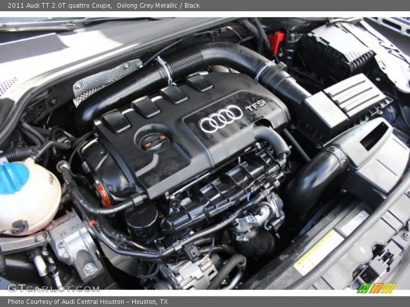 Oolong Grey Metallic / Black 2011 Audi TT 2.0T quattro Coupe