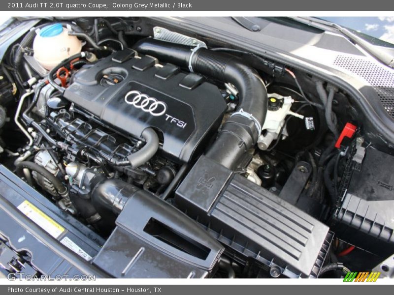 Oolong Grey Metallic / Black 2011 Audi TT 2.0T quattro Coupe