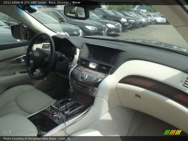 Black Obsidian / Wheat 2011 Infiniti M 37x AWD Sedan