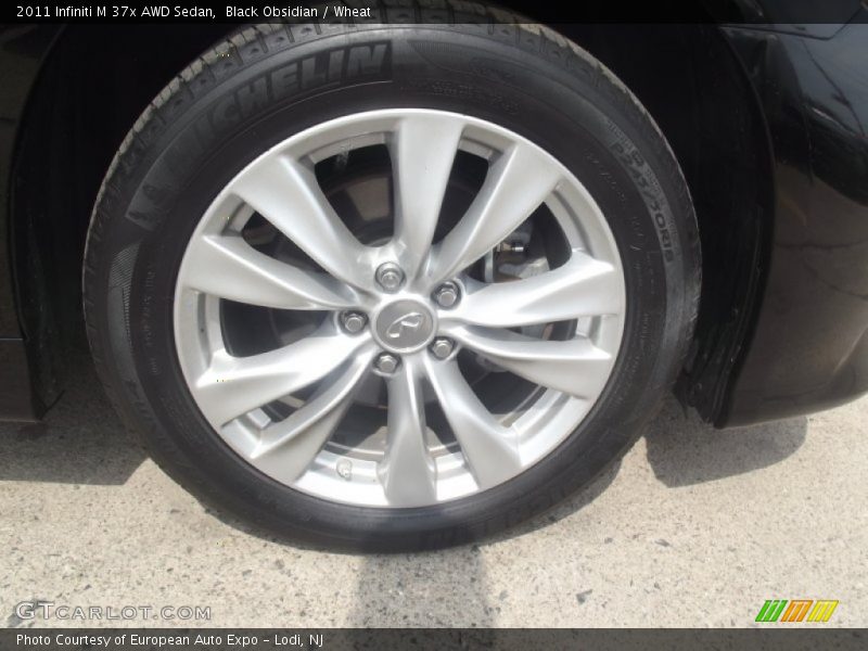 Black Obsidian / Wheat 2011 Infiniti M 37x AWD Sedan