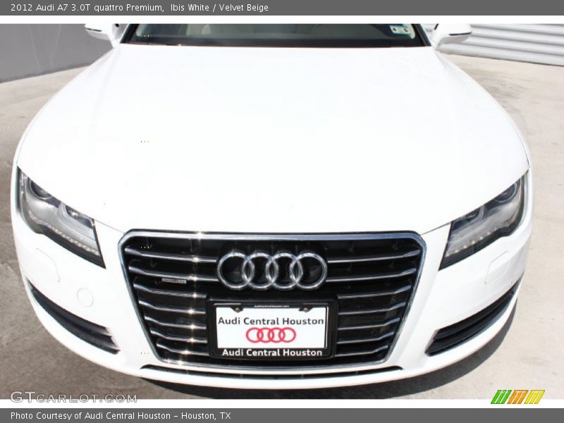 Ibis White / Velvet Beige 2012 Audi A7 3.0T quattro Premium