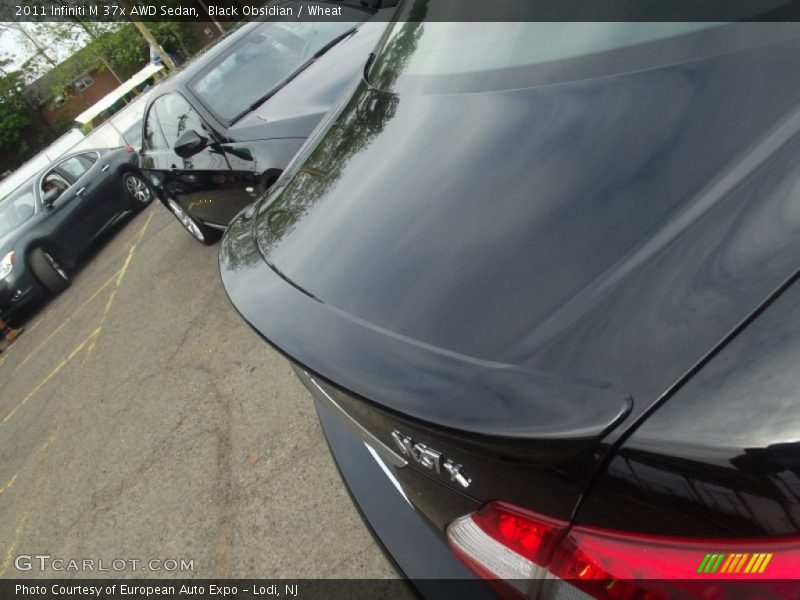 Black Obsidian / Wheat 2011 Infiniti M 37x AWD Sedan