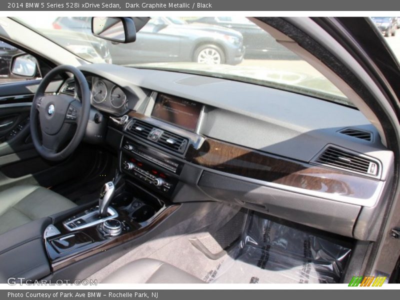 Dark Graphite Metallic / Black 2014 BMW 5 Series 528i xDrive Sedan