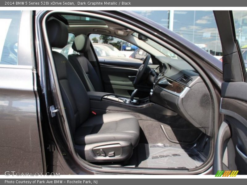 Dark Graphite Metallic / Black 2014 BMW 5 Series 528i xDrive Sedan