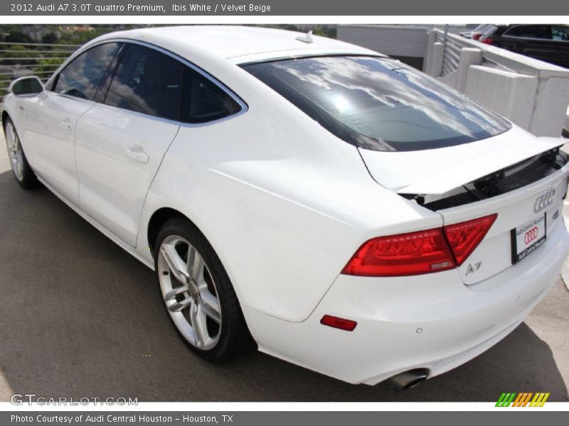 Ibis White / Velvet Beige 2012 Audi A7 3.0T quattro Premium