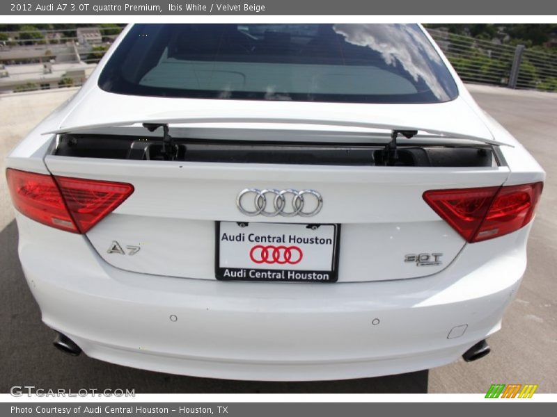 Ibis White / Velvet Beige 2012 Audi A7 3.0T quattro Premium