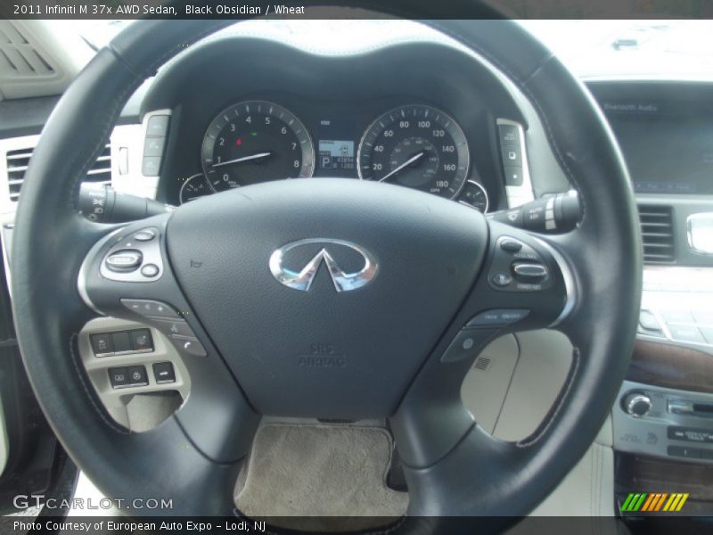 Black Obsidian / Wheat 2011 Infiniti M 37x AWD Sedan