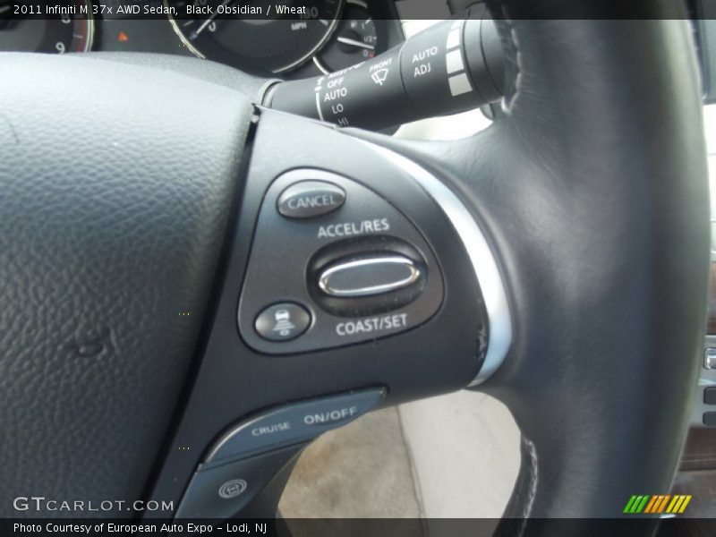 Black Obsidian / Wheat 2011 Infiniti M 37x AWD Sedan