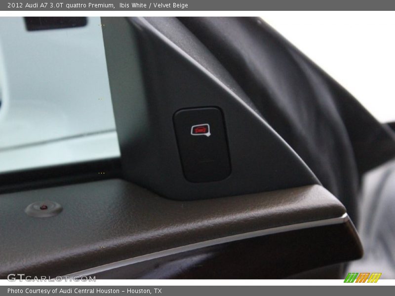 Ibis White / Velvet Beige 2012 Audi A7 3.0T quattro Premium