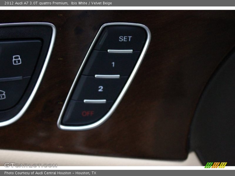 Ibis White / Velvet Beige 2012 Audi A7 3.0T quattro Premium