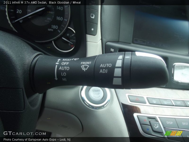 Black Obsidian / Wheat 2011 Infiniti M 37x AWD Sedan