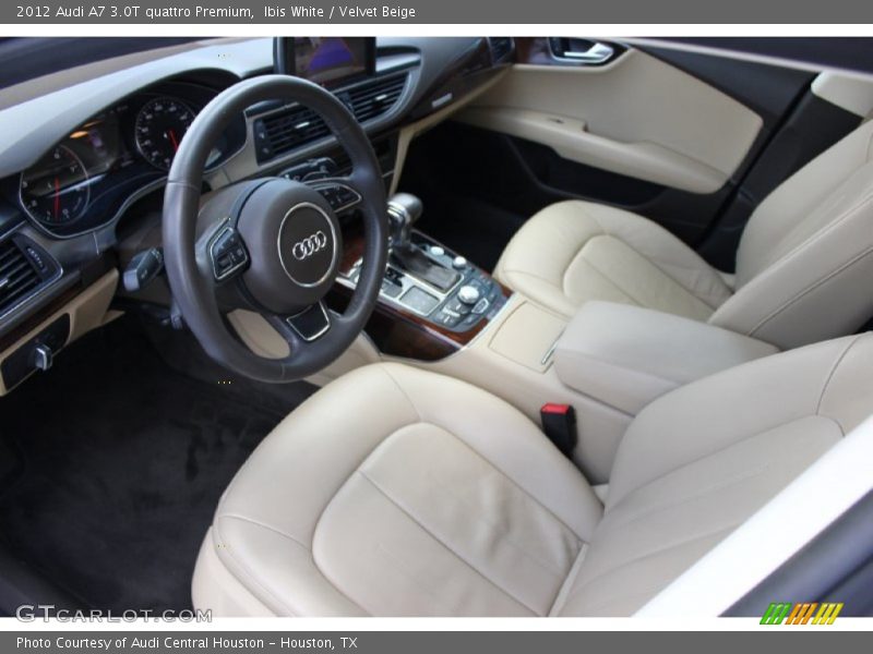 Ibis White / Velvet Beige 2012 Audi A7 3.0T quattro Premium