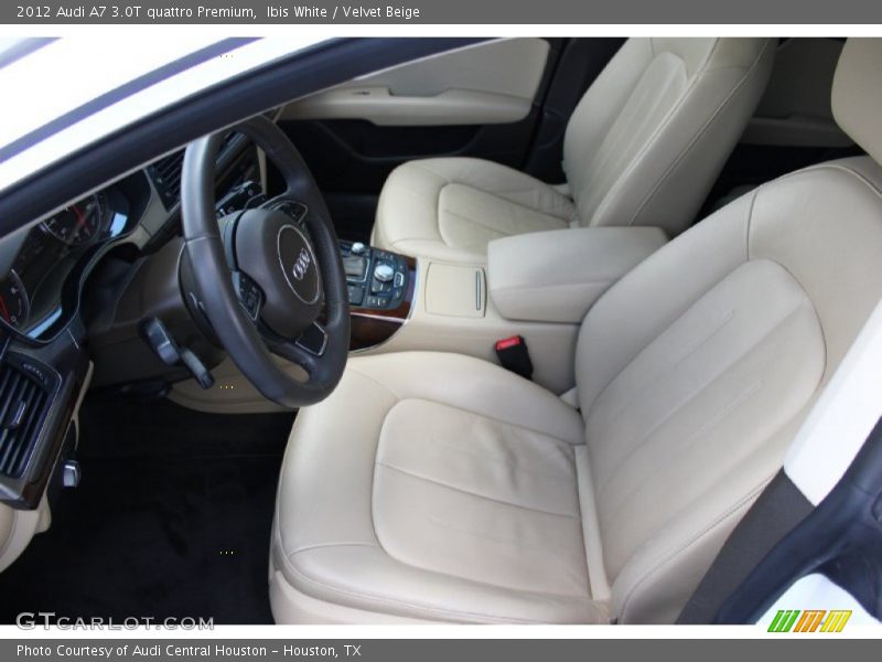 Ibis White / Velvet Beige 2012 Audi A7 3.0T quattro Premium
