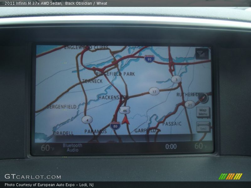 Black Obsidian / Wheat 2011 Infiniti M 37x AWD Sedan