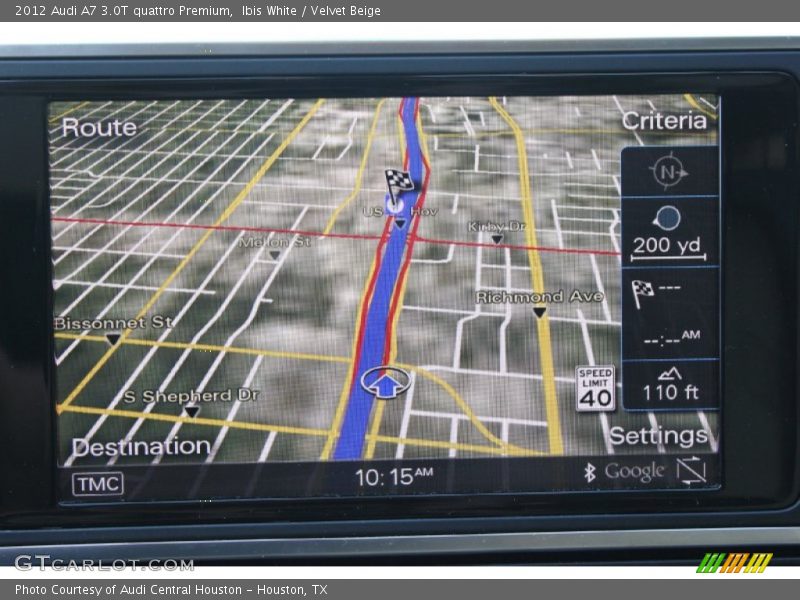 Ibis White / Velvet Beige 2012 Audi A7 3.0T quattro Premium