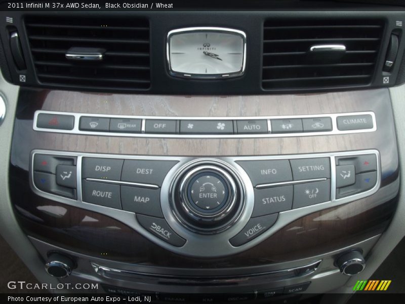 Black Obsidian / Wheat 2011 Infiniti M 37x AWD Sedan