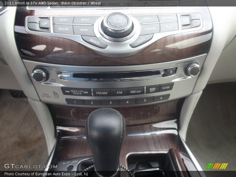 Black Obsidian / Wheat 2011 Infiniti M 37x AWD Sedan