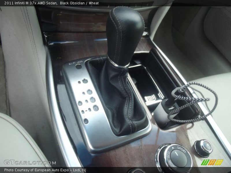 Black Obsidian / Wheat 2011 Infiniti M 37x AWD Sedan