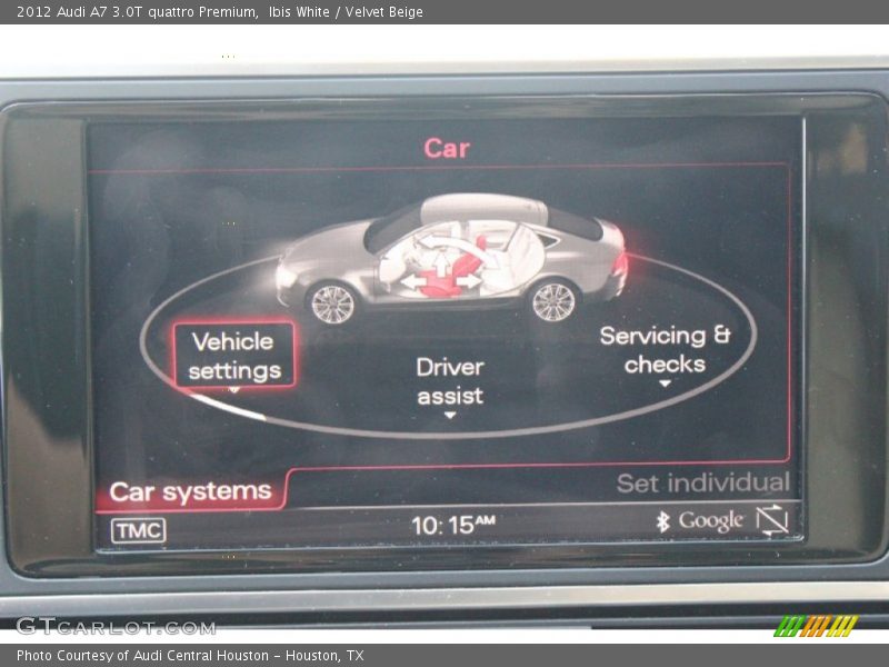 Ibis White / Velvet Beige 2012 Audi A7 3.0T quattro Premium