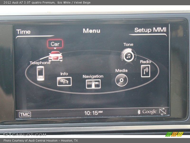 Ibis White / Velvet Beige 2012 Audi A7 3.0T quattro Premium