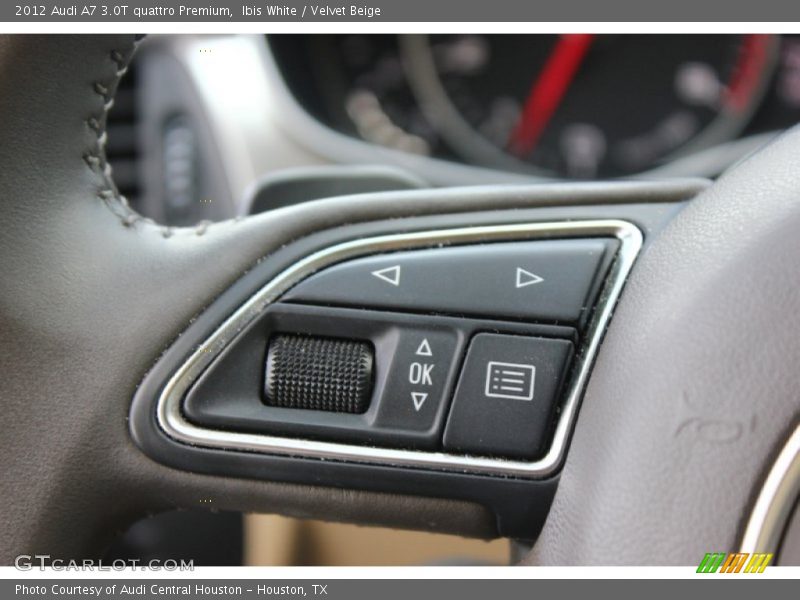 Ibis White / Velvet Beige 2012 Audi A7 3.0T quattro Premium