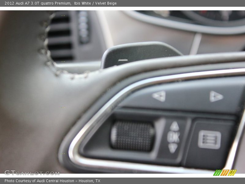 Ibis White / Velvet Beige 2012 Audi A7 3.0T quattro Premium