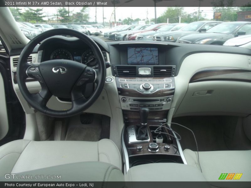 Black Obsidian / Wheat 2011 Infiniti M 37x AWD Sedan